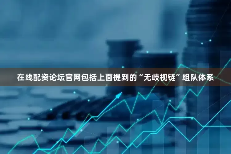 在线配资论坛官网包括上面提到的“无歧视链”组队体系
