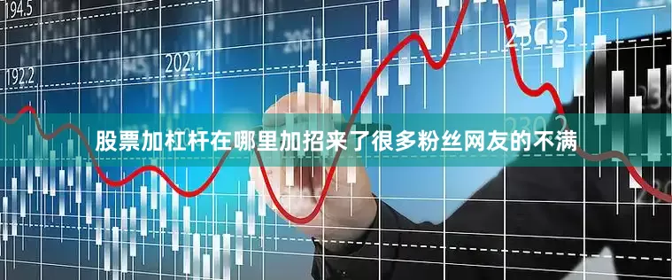 股票加杠杆在哪里加招来了很多粉丝网友的不满